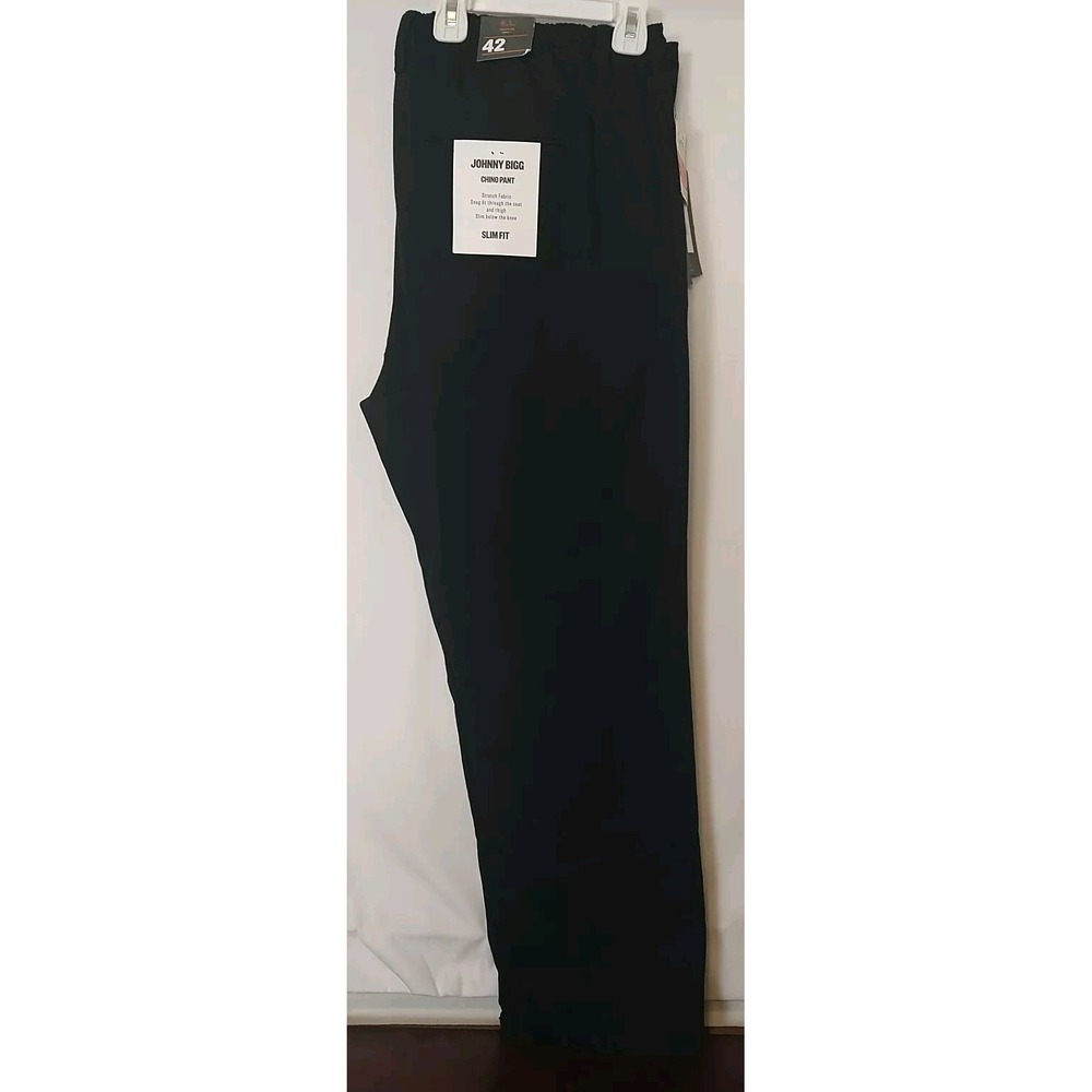 NEW Men's Johnny Bigg Knit Chino Pant Navy 42